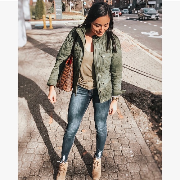 Noelle High Rise Distressed Ankle Skinnies - Picture 2 of 5